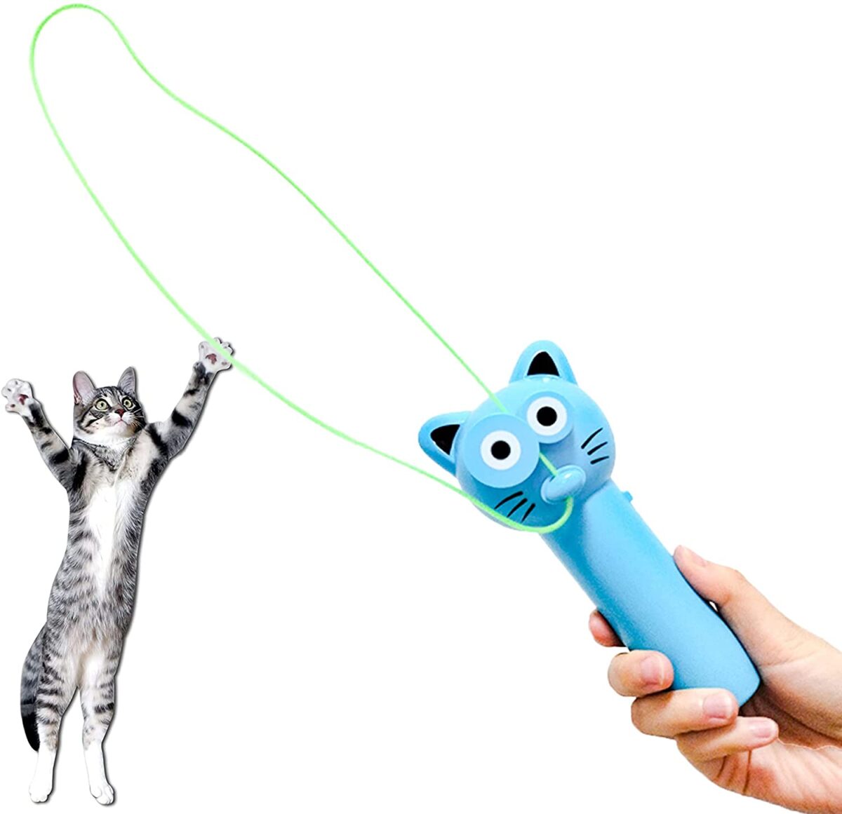 دستگاه بند انداز ربه بازی با گربه