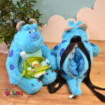 عروسک-کوله-پشتی-سالیوان-و-مایک-پشت-و-جلو-زیپ-دار