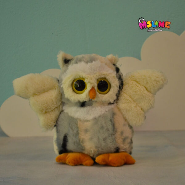 عروسک جغد سبز