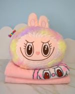 عروسک-پتودار-لبوبو-پتو-طرح-دار-سایز-35+35