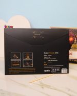 نقاشی-خراشیدنی-اسکرچ آرت-عددی-سایز-a4-طرح-آتش-بازی3-با-قلم-چوبی