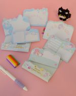 استیکی نوت فانتزی سانریو 3 ست 20 برگی (کرومی؛ مای ملودی؛ سینمارول و دوقلو ها)