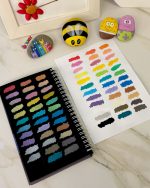 ماژیک اکریلیک ۳۶ رنگ دلفین مدل Brush Marker | مناسب نقاشی روی سنگ، پارچه، چوب و شیشه برای کودکان و هنرمندان