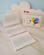 ماژیک دو سر ژیکسوا 48 رنگ مدل راندو | ست مارکر حرفه‌ای با نوک باریک و پهن مناسب طراحی، رنگ‌آمیزی و سایه‌زنی