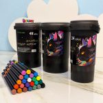 ماژیک اکریلیک-سطلی-گربه-24-رنگ-و-48-رنگ-اکریلیک-گربه1