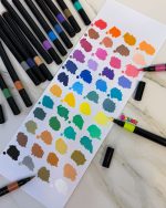 ماژیک اکریلیک-سطلی-گربه-24-رنگ-و-48-رنگ-اکریلیک-گربه1