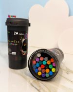 ماژیک اکریلیک-سطلی-گربه-24-رنگ-و-48-رنگ-اکریلیک-گربه1