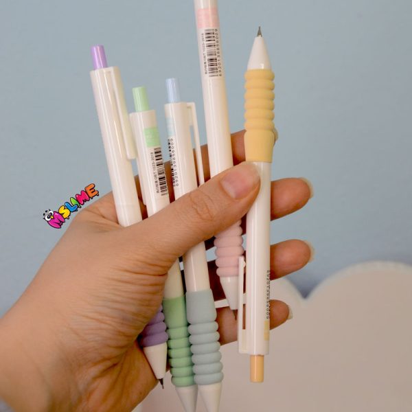 اتود 0.5 میلی‌متری گریپ‌دار فانتزی پاستلی – مداد نوکی سبک و خوش‌دست مناسب دانش‌آموزان و نوشتن روزانه