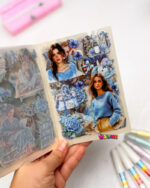 دفترچه استیکر پینترستی دخترانه -استیکر بوک Vintage Girl (20 برگ)