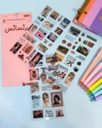 استیکر-وینتیج-مدل-هنر-کلاسیک-سه-ورق-دکوراتیو،-بهترین-گزینه-برای-ژورنال،-نامه-نویسی-و-تزیینات-طرح-رنسانس