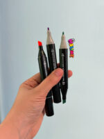 نمونه-رنگ‌های-ماژیک-Artist’s-Markers-۳۶-رنگ
