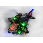 هلیکوپتر اسباب بازی چهار پره با چراغ LED و افکت صوتی