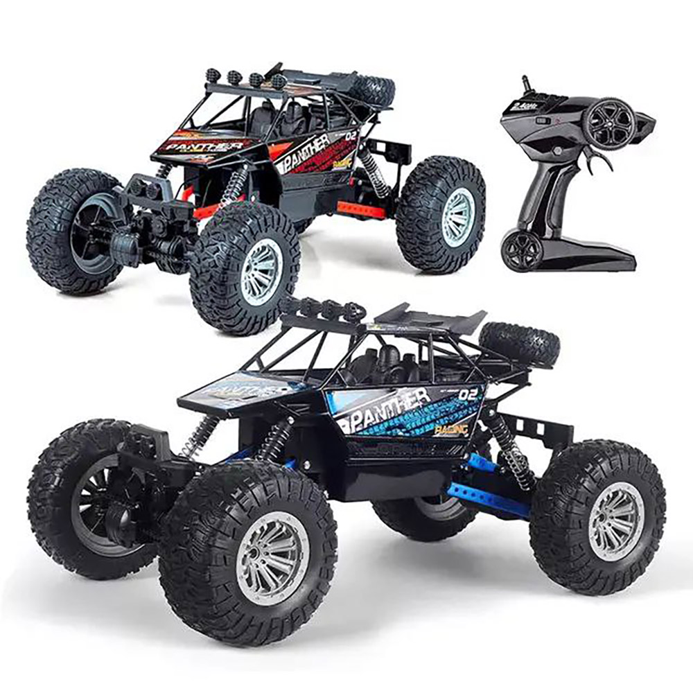 ماشین کنترلی آفرود Furios Car Panther مشکی قرمز