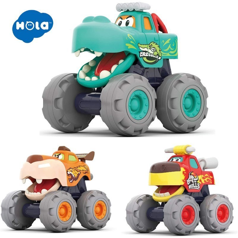 مجموعه ماشین اسباب بازی Hola Monster Truck